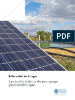 RT Pompage Photovoltaique