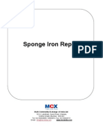 Sponge Iron Commodity Report