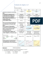 Evaluation Des Chapitres 4 Et 5: Consigne: Entourez-La Ou Les Bonnes Réponses