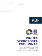 Minuta de Proposta Preliminar Rev Plano Diretor Sustentavel Inclusivo de Nova Iguacu