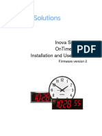 Inova Manual Firmware Version2