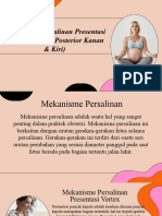 Mekanisme Persalinan Presentasi Oksiput Posteroir