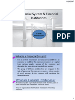 MFI Ch 1b(Financial System & Fin Inst)