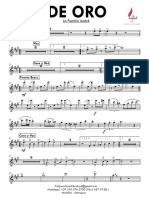 De Oro Cuerda Americana Editing of Scores - Saxofon Alto