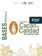 Bases Oficiales Del Ii Concurso Regional de Cacao de Calidad - 04-03-2024