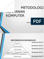 Kemanan Komputer - Pertemuan 4 - Metode Kamanan Komputer