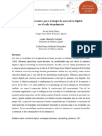 Estrategias Docentes para Trabajar La Narrativa Digital