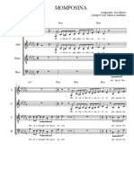 Momposina - Partitura Coral - Estrofa 1