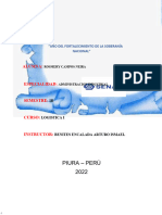 Año Del Fortalecimiento de La Soberanía Nacional