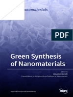 Green Synthesis of Nanomaterials (001-050)