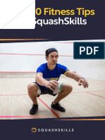 Top-10 Fitness Tips by SquashSkills