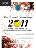 Buku Program Hari Anugerah Kecemerlangan 2011