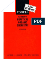 Vogel's Textbook of Practical Organic Chemistry (5th Edition 1989)