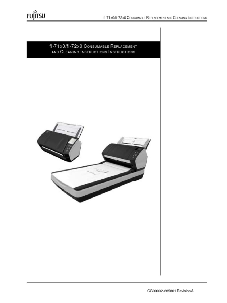 Fi 7180 | PDF | Image Scanner | Computing