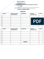 Lista de Asitencia Semanal