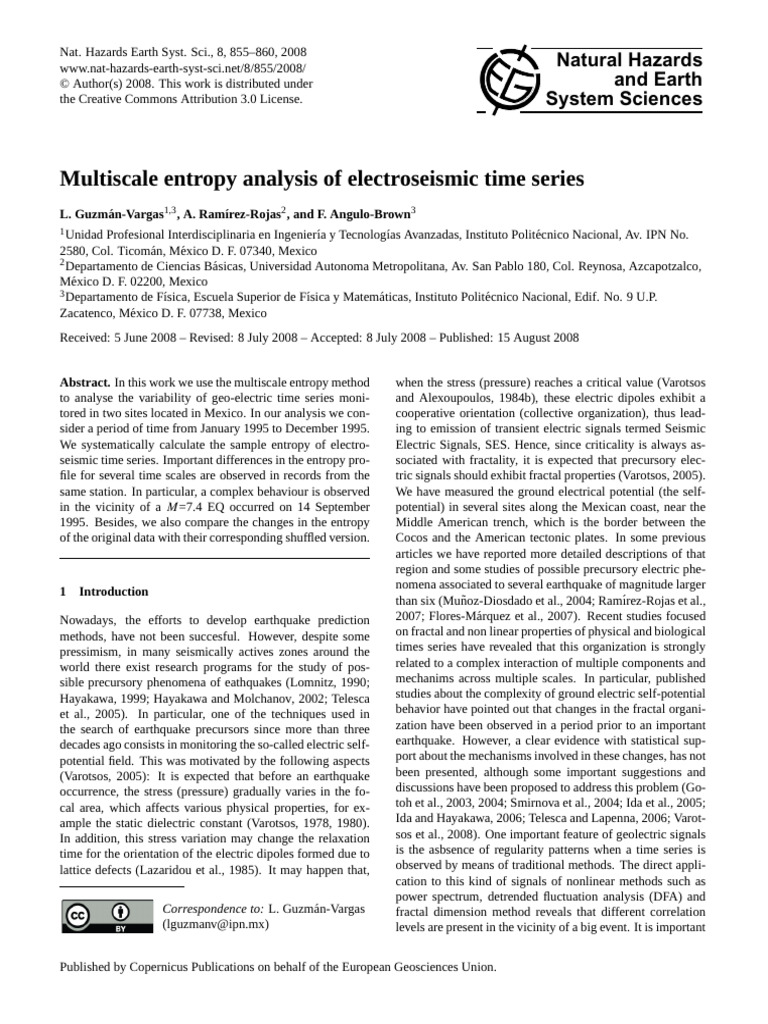 Brown y ramirez seismicity download free pdf time series earthquakes