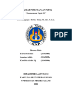 Makalah Perencanaan Pajak PT Kelompok 8 Fix