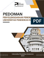 Pedoman Penyelenggaran Pendidikan UPI Tahun 2024