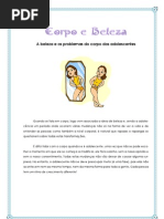A Beleza e Os Problemas Do Corpo Dos Adolescentes