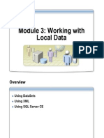 Module 3: Working With Local Data