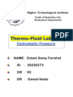 Hydrostatic Pressure