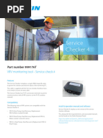 Daikin TYPE4 Service Checker Manual | PDF | Installation (Computer ...