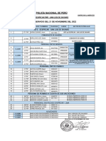 Rol de Servicio de 21 Nov 22