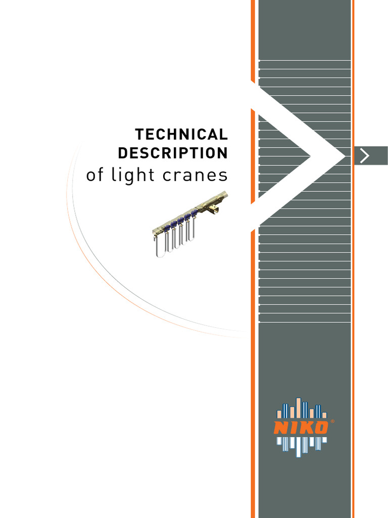 Manual Light Cranes en 06 2017 | PDF | Crane (Machine) | Tram