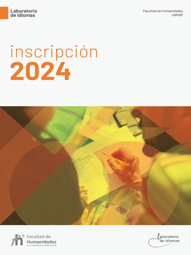 Inscripción y Cursos en Laboratorio de Idiomas | PDF | Maestros ...