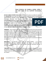 Demanda de Extincion de Alimentos Zurita