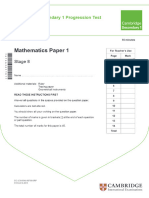 Paper 1 Progression test year 7.pdf 2014- PDFCOFFEE.COM