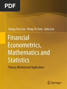 Financial Econometrics Mathematics and Statistics Theory Method and Application Hardcovernbsped 1493994271 9781493994274 - Compress