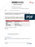 Formato de Autorización