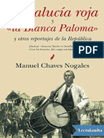 Andalucia Roja y La Blanca Paloma - Manuel Chaves Nogales