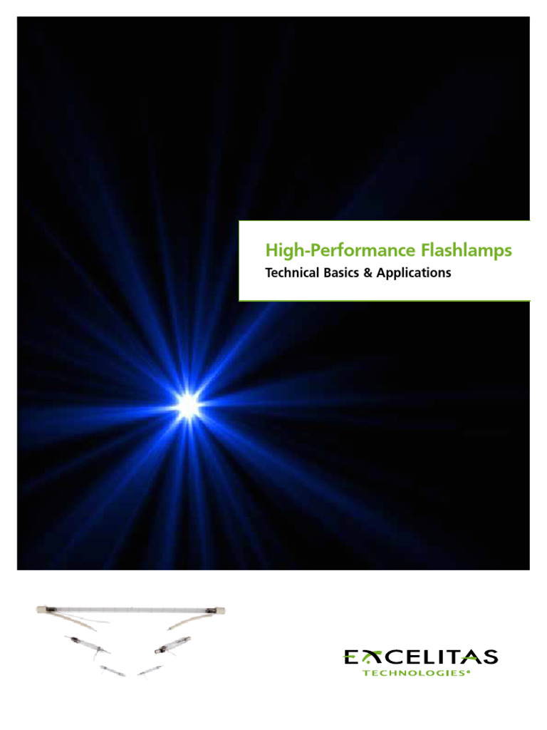 Excelitas Flashlamps Overview Brochure | PDF | Vacuum Tube | Electrical ...