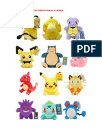 Peluches Pokemon Catalogo Merchandise