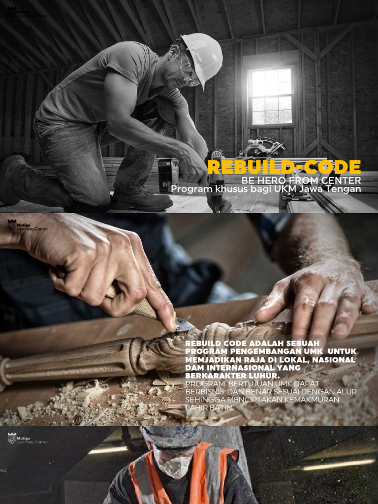 Program REBUILD CODE untuk UMKM Jateng | PDF | Bisnis