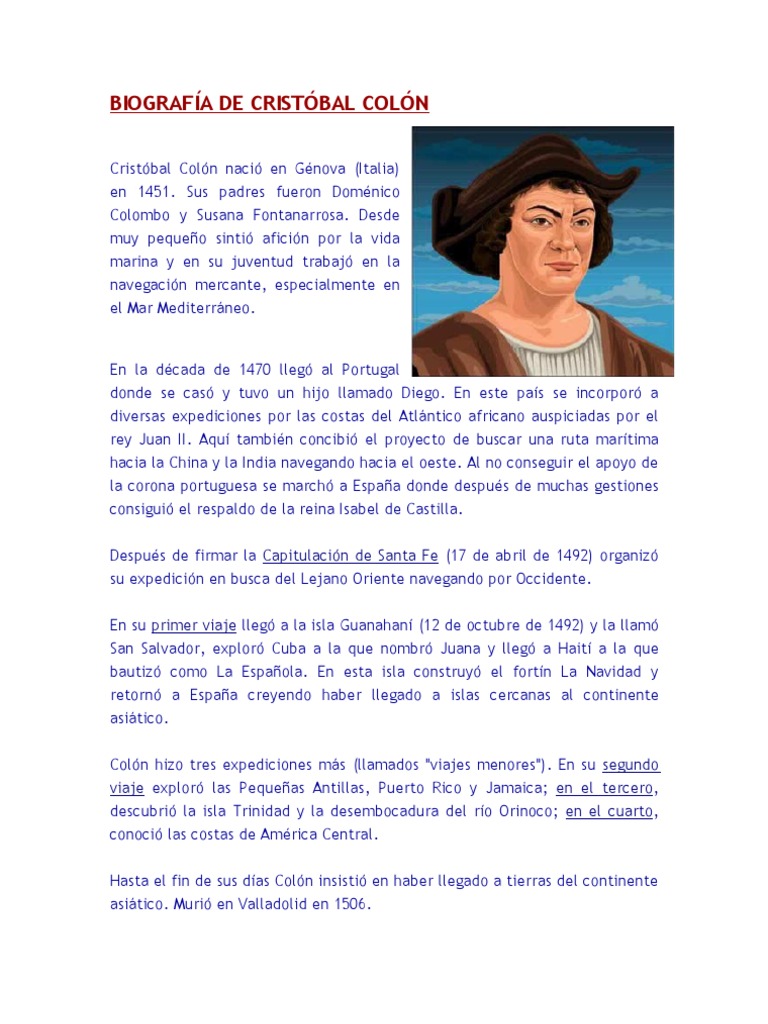 Que buscaba cristobal colon en su viaje | Portugalessence.com