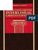 Nuevo Testamento Interlineal Griego-Español - F. Lacueva - 1984