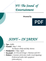 SONY-The Sound of Entertainment: Presented by
