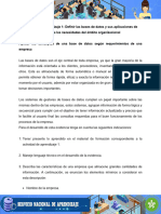 Evidencia Protocolo Aplicar Conceptos Base Datos Segun Requerimientos Empresa