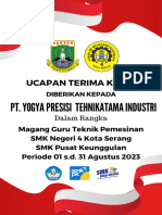 Plakat Magang Guru PT YPTI (12 × 18 CM)