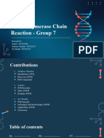 Biology PPT - Polymerase Chain Reaction