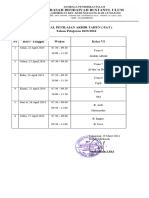 Jadwal Pat Kelas 6 2024