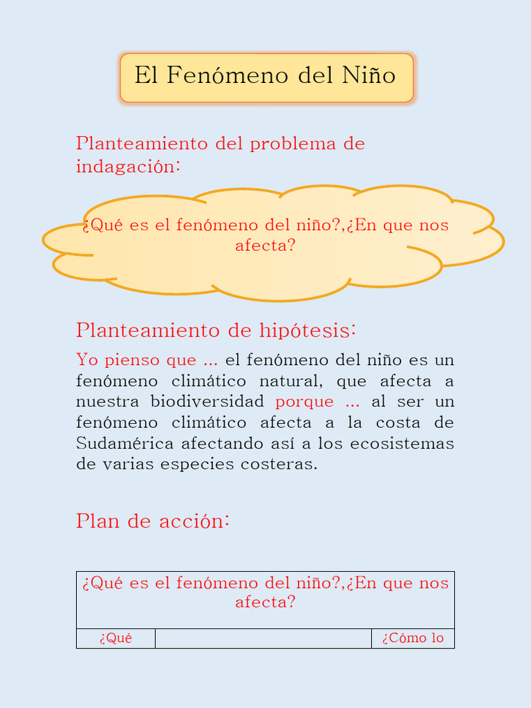 Impacto del Fenómeno del Niño en Sudamérica | PDF | Clima | Hidrografía