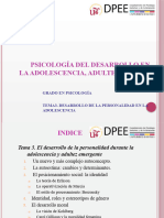 19-20 - Tema 3 - Desarrollo de La Personalidad Durante La Adolescencia