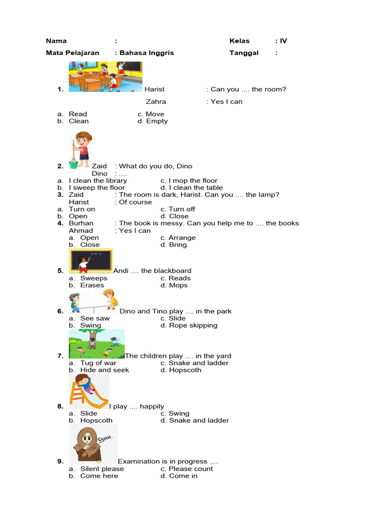 Panduan Lengkap Mengunduh Soal PAT Bahasa Inggris Kelas 4: Persiapan Cerdas untuk Sukses Ujian
