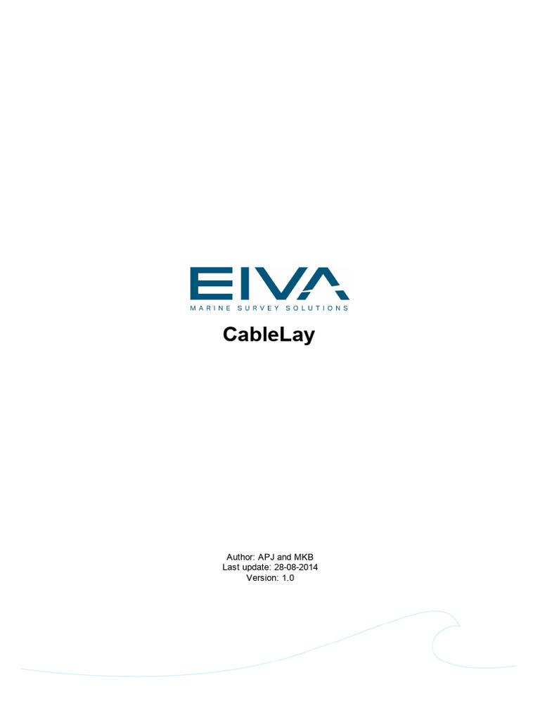 Cable Lay | PDF | Databases | 3 D Computer Graphics