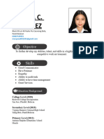 Sample Resume