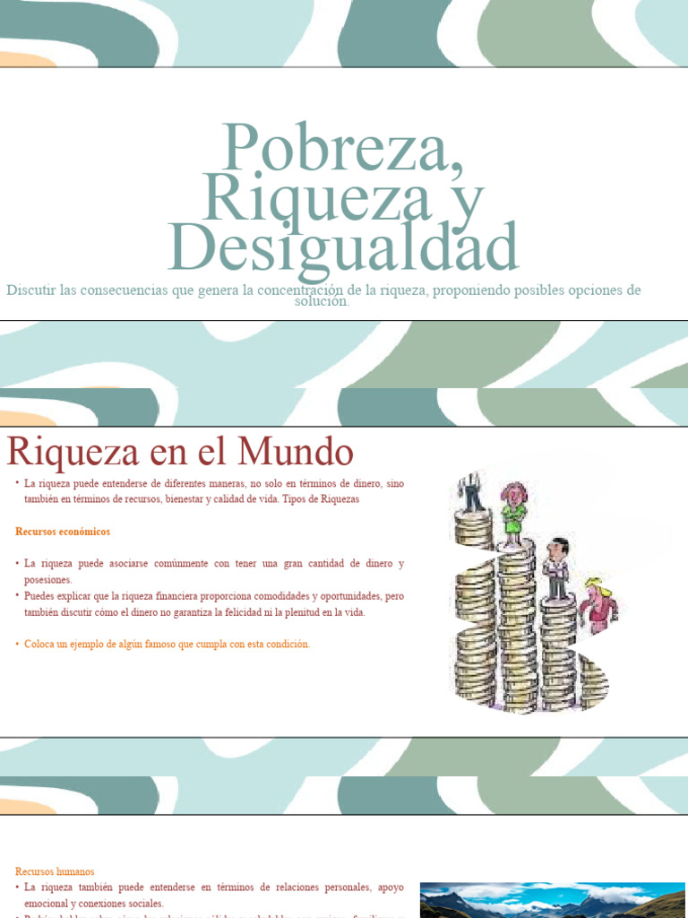 Pobreza y Desigualdad en Latinoamérica | PDF | Pobreza | Pobreza e ...